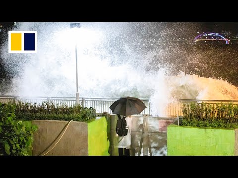 Super Typhoon Ragasa bears down on Hong Kong