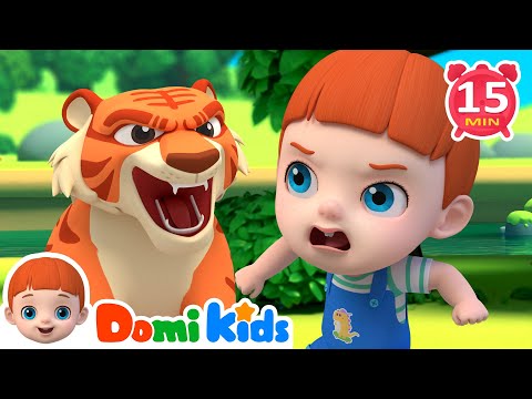勇氣大爆發 + 更多童謠和動物歌曲🎵 | 學習&教育 | 童謠串燒 | 寶貝多米 | Domi kids