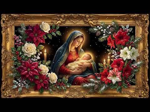 4K ART TV Wallpaper - Virgin Mary - Jesus Christ - Christmas