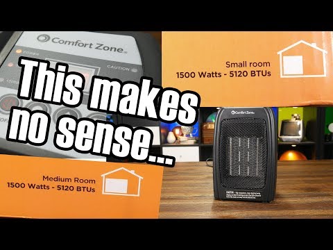 Space Heater Nonsense