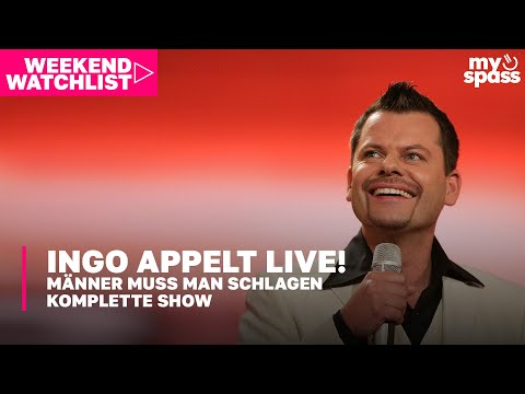 Ingo Appelt live! | Männer muss man schlagen | Komplette Show | #weekendwatchlist