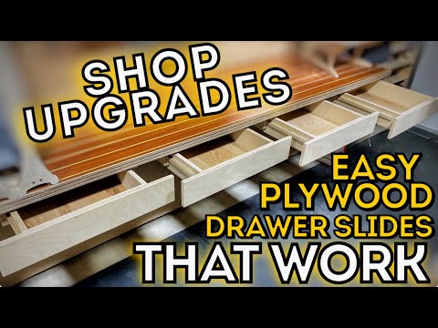 How To Make Drawers with NO Hardware