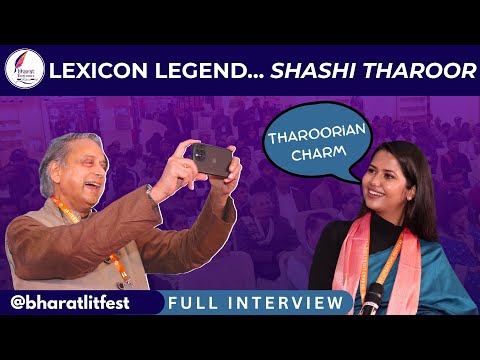 How Shashi Tharoor Built His Vocabulary & Writing Style | Exclusive Author Talk | BLF2025