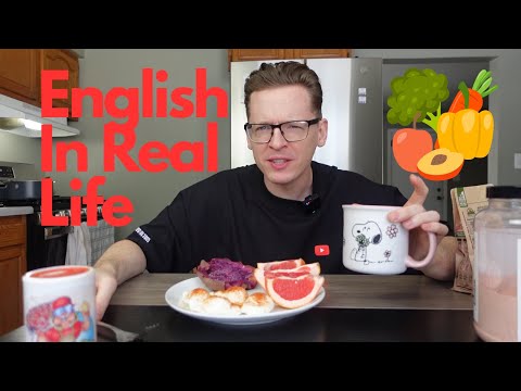 Learn Real-Life English: What I Eat Every Day (Healthy Eating) | Comprehensible Input