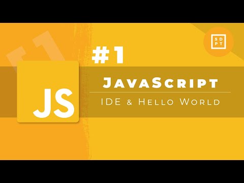 JavaScript Tutorial #1: IDE & Hello World | Web Development | Filipino | Tagalog
