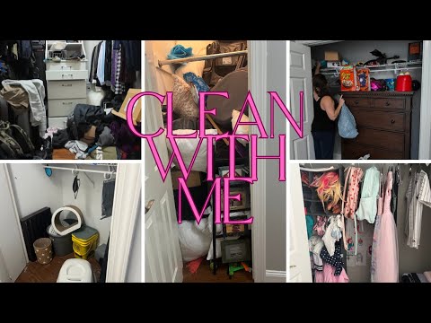 EVERY CLOSET IN MY HOUSE!!! New Clean With Me