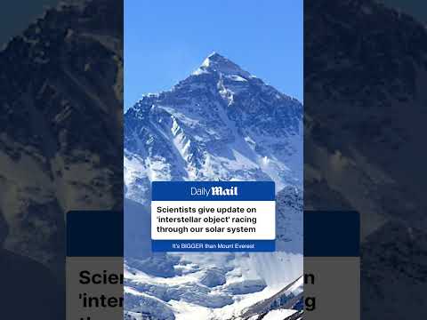 Huge object spotted in space is bigger than Mount Everest