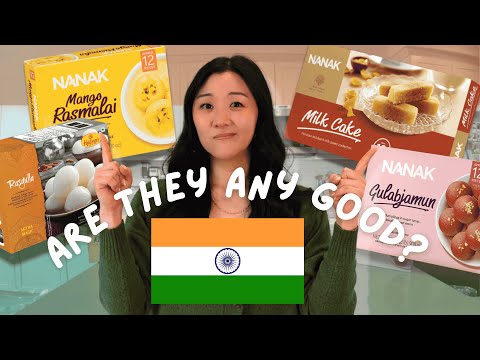 Indian Dessert Haul! Testing Popular Indian Sweets