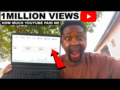 This Is How Much Youtube Paid Me For 1 Million Views As A Nigerian.