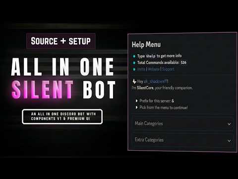 How To Make an All-In-One Discord Bot (Full Features + Free Code) 🚀