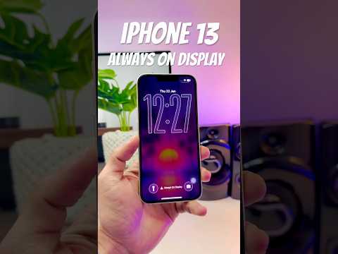 iPhone 13 Always On Display Feature iOS 26 #shorts