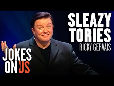 Ricky Gervais On The Tories - Stand Up Comedy | Jokes On Us