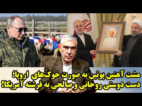 حمله پوتین به خوک های اروپایی و لبخند صالحی و روحانی به فرشته آمریکایی در گفتگو با ظهره وند