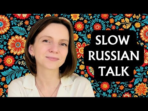 Music, Movies & Books in Russian | Slow Conversation with Inna from @Comprehensible Russian