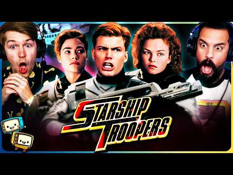 STARSHIP TROOPERS (1997) Movie Reaction! | First Time Watch | Casper Van Dien | Denise Richards
