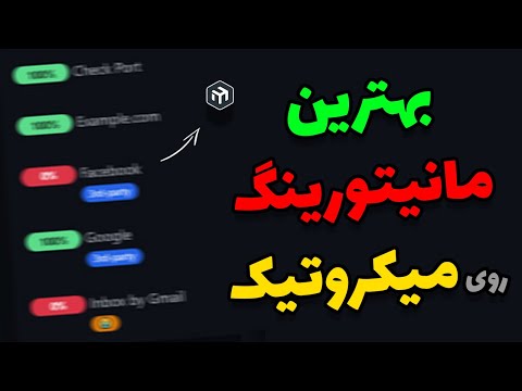 کانتینر مانیتورینگ Uptime Kuma روی میکروتیک | Uptime Kuma Container on MikroTik