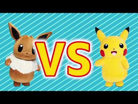 伊布 vs 皮卡丘 誰會獲勝呢? 11部影片集合篇