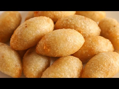 自製 外脆內軟 鹹水角 | Homemade Fried Glutinous Rice Dumplings (Ham Sui Gok)