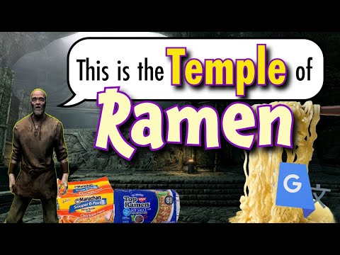 Butchering Elder Scrolls Lore with Badly Translated Skyrim