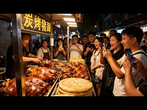 中国南方最受欢迎的夜市合集，超过50种街头美食，每种都让人无法抗拒！感受中华夜市文化的多样魅力！一口爆汁的大肉水饺，软糯脱骨的炭烤猪蹄，金黄焦脆的香煎豆腐，咸香多汁的牛肉饼，风味独特的秘制猪血肠。
