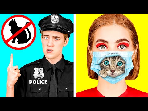 Cara-cara Menyelinap Haiwan Ke dalam Penjara | Prank Haiwan Kelakar PaRaRa Challenge