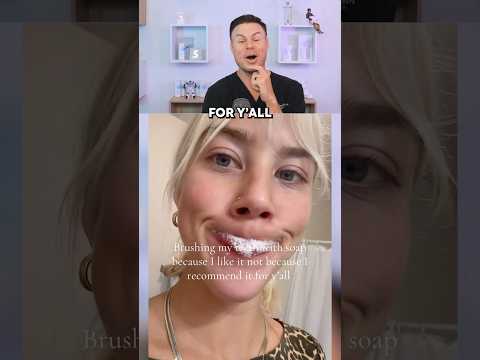 She Brushes Her Teeth With SOAP?! 😮🦷