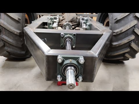 6x6 Mini Forwarder BUILD Ep.6 - Frame Extension & CV Joint