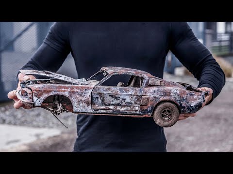 Restoration Big Model Shelby GT500 Eleanor - Restoration Abanadoned Car 1/8