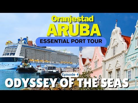 Touring Oranjestad, ARUBA! Cruise Port and Town Highlights