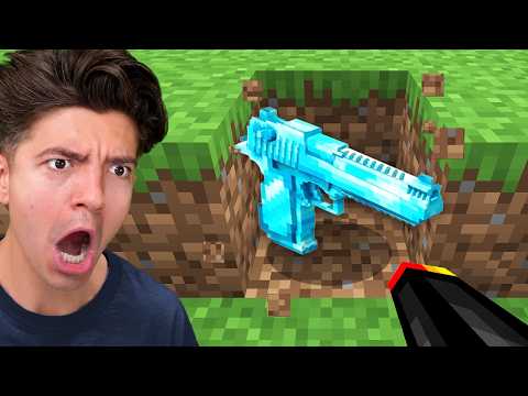Minecraft, But Every Drop Is a Gun…