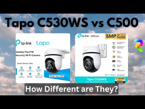 TP Link Tapo C530WS vs C500 #tplink #securitycamera #ipcamera