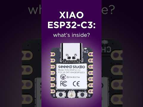 What’s inside a XIAO ESP32-C3? #arduino #esp32 #robotics