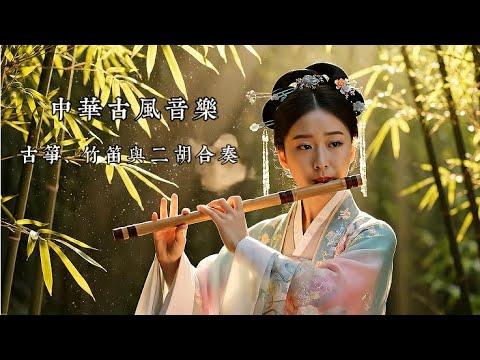 中华古风音乐 · 古筝、竹笛与二胡合奏 – Healing Chinese Instrumental · Guzheng, Bamboo Flute & Erhu Relaxing Harmony