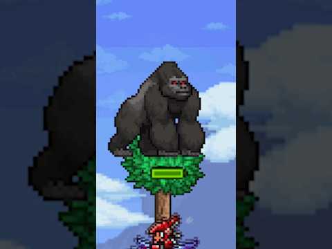 100 Terrarians vs 1 gorilla