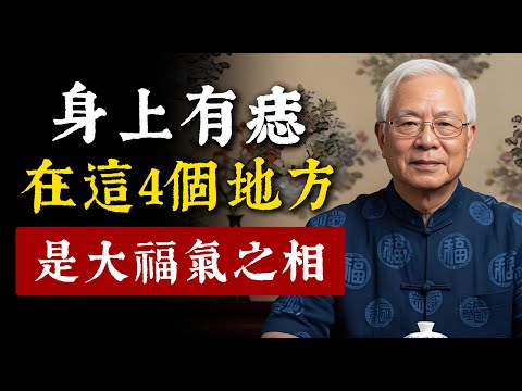 身上有痣代表什麼？這3個部位長痣，財源滾滾來、好運擋不住！