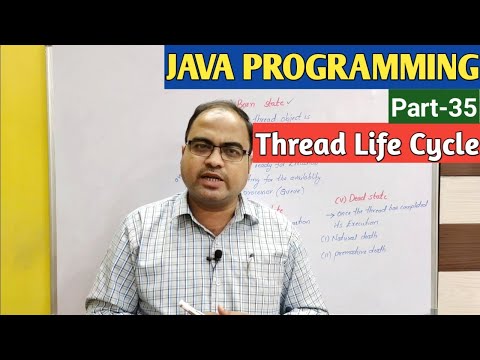JAVA PROGRAMMING | Part-35 | Thread Life Cycle
