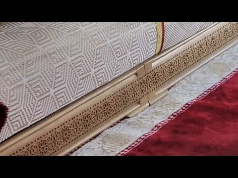 اخيرا صبغت  سدادر باللون  الذهبي بطريقة  إحترافية  بدون معلم  وبدلت  مظهرهم بأقل تكلفة بالمنزل💥