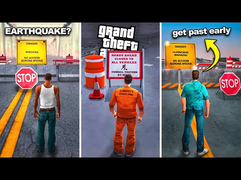 Why GTA Bridges Are LOCKED & How to Get Past EARLY!
