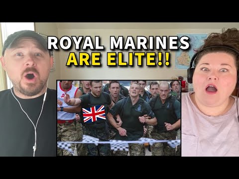 Americans React: Royal Marines SHATTER World Speed March Record