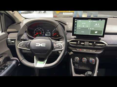 DACIA SANDERO 2026 FACELIFT - new INFOTAINMENT system & touchscreen