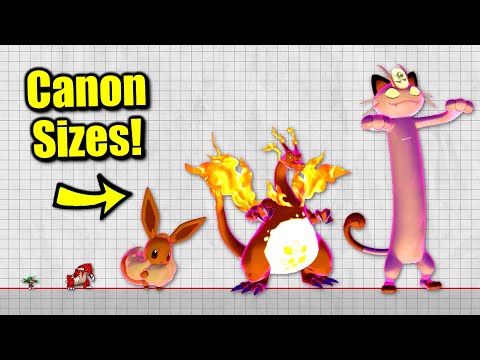 What If Gigantamax Pokémon Had Their Canon Height?