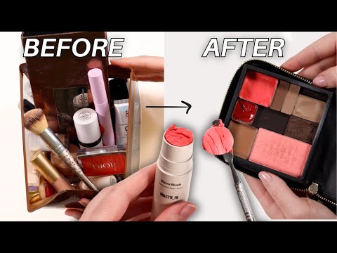 This tiny palette replaced my entire TRAVEL makeup bag