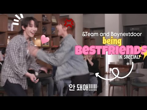 &Team and Boynextdoor being besties ( Ft. ZB1 ) 1k special!