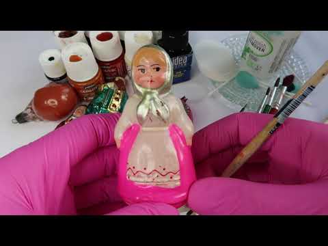 🎄Restoration of the color of Soviet Christmas tree decorations. Basics./ 🎄USSR Christmas tree dec...