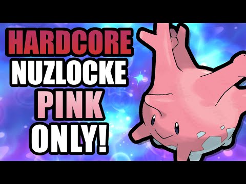 Pokémon Sun Hardcore Nuzlocke - Pink Pokémon Only! (No items, No overleveling)