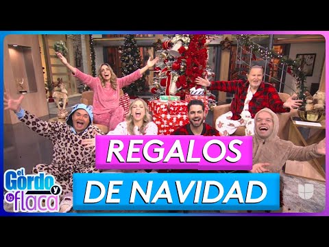 What did Santa leave them? Lili and Raúl opened their Christmas gifts | El Gordo y La Flaca