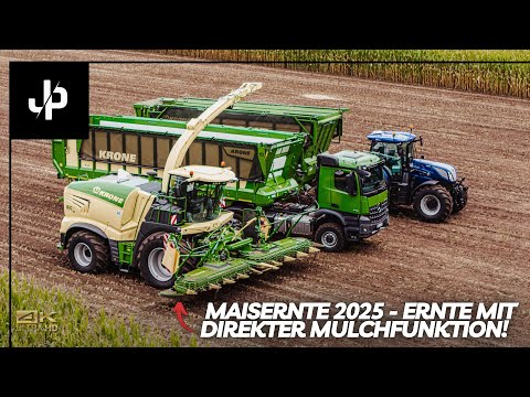 Der NEUE KRONE BIG X 860 im Maiseinsatz! 🌽 || JP Agrar