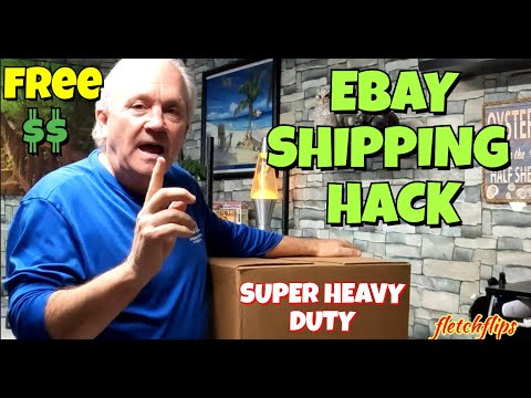 Build FREE Super Heavy Duty Shipping Boxes from Scrap Cardboard | eBay Reseller Profit Hack For You!