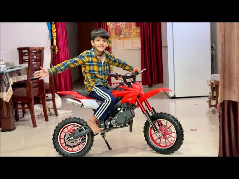 NEW DIRT BIKE FOR KUNALI 😍