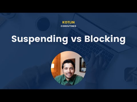 Suspending vs Blocking in Kotlin Coroutines | Amit Shekhar | @OutcomeSchool